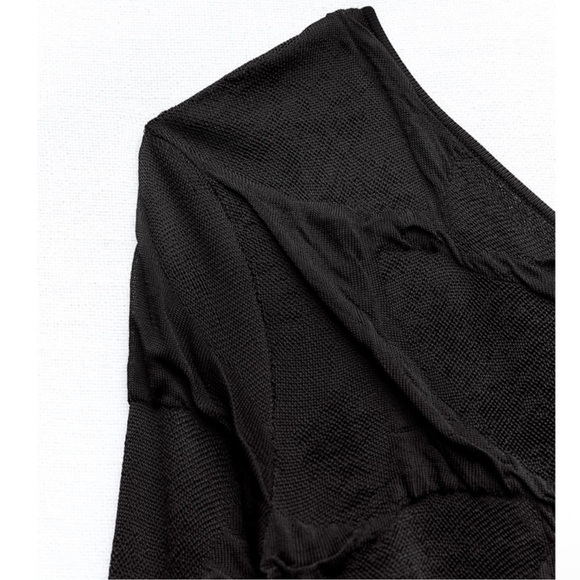 ZARA ASYMMETRIC KNIT DRESS NWT XS SIZE - Picture 8 of 8